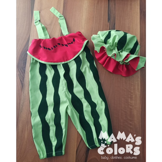 Karpuz Kapri Şapka Takım