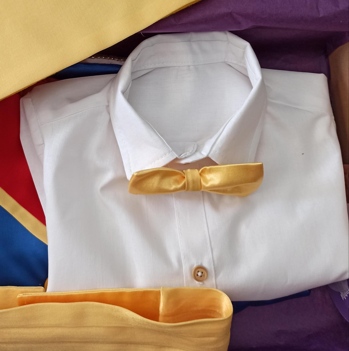 Desensiz Beyaz Erkek Çocuk Gömleği (Uzun kollu / Kısa kollu) (TEK GÖMLEK)